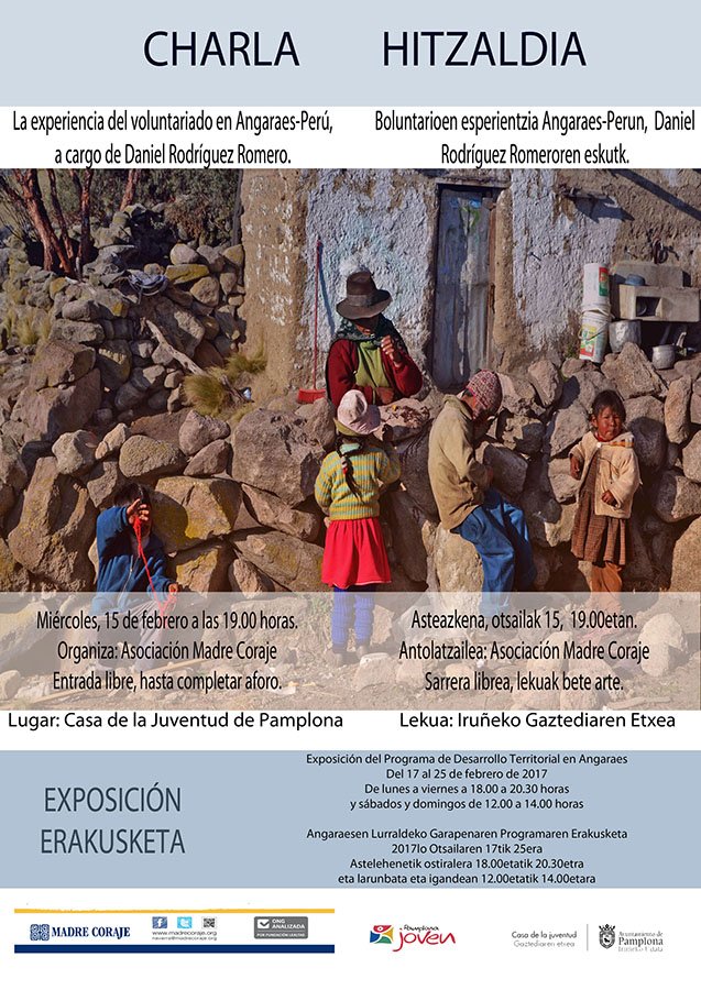 madre_coraje_juventud La experiencia de voluntariado en Perú con ‘Madre Coraje’ será el centro de una charla y una exposición en la Casa de la Juventud