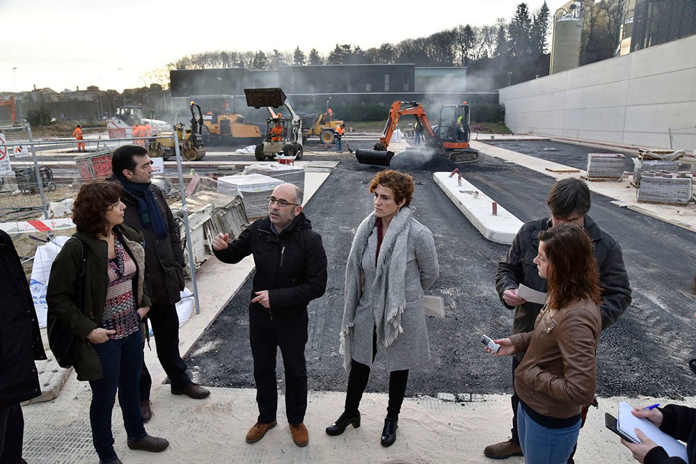 Licitada la II fase de las obras del área de servicios de autocaravanas de Trinitarios que entrará en servicio para el verano