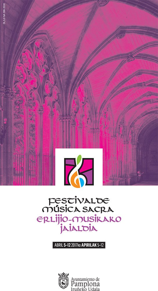El Festival de Música Sacra concluye con un concierto del Orfeón Pamplonés el martes y el estreno de varias piezas del Archivo de Música de la Catedral el miércoles