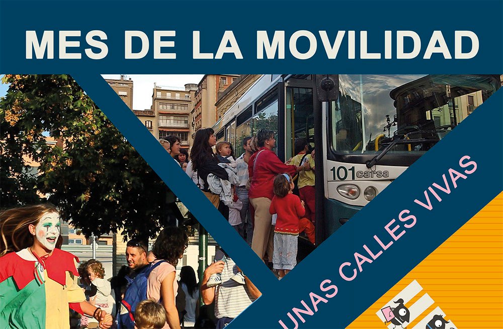 Maquetación 1 ‘Comparte tu ciudad: por unas calles vivas’: Pamplona dedica el mes a la movilidad con charlas, exposiciones, talleres, caminatas, rutas en bici y el programa #bizikalea