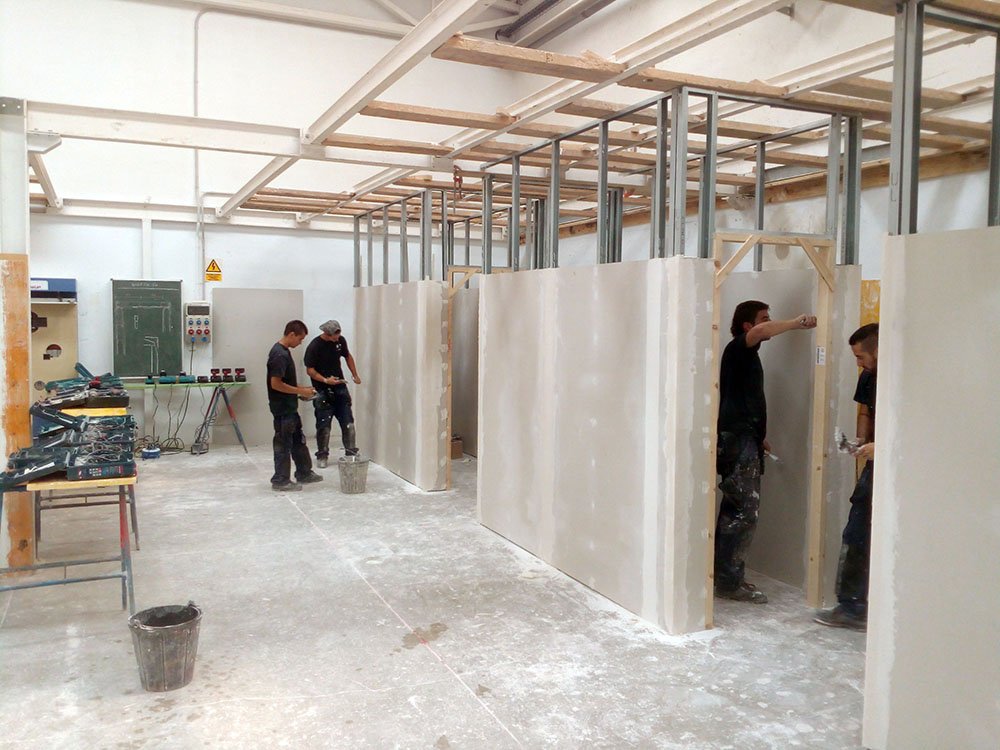 Abierta la inscripción para las 20 plazas del Programa Integrado de montaje de prefabricados con placa de yeso laminado (“Pladur”) que comenzará en febrero