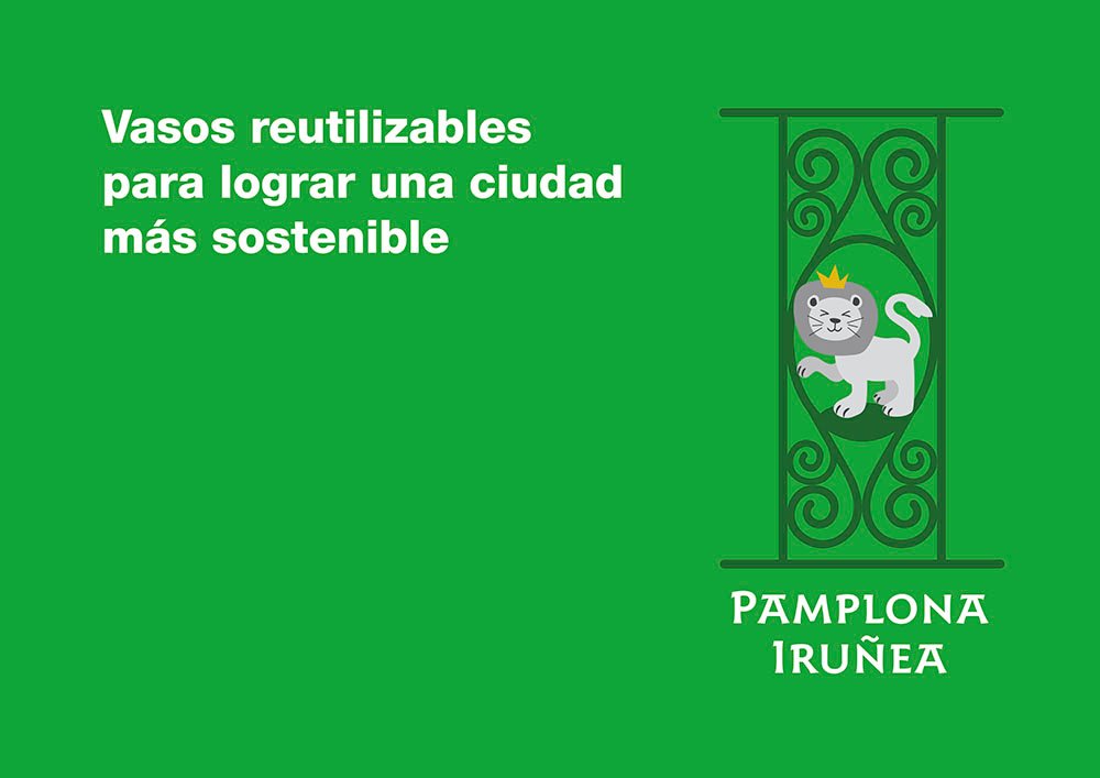 vasos_reutilizables_estudio-1 El Ayuntamiento trabaja para que en Sanfermines haya un único vaso reutilizable en espacios festivos y bares y cuyo diseño proyecte a Pamplona como ciudad verde