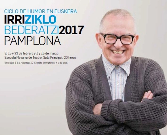 irriziklo IrriZiklo llenará de sonrisas la Escuela Navarra de Teatro los miércoles desde el 21 de febrero durante seis semanas