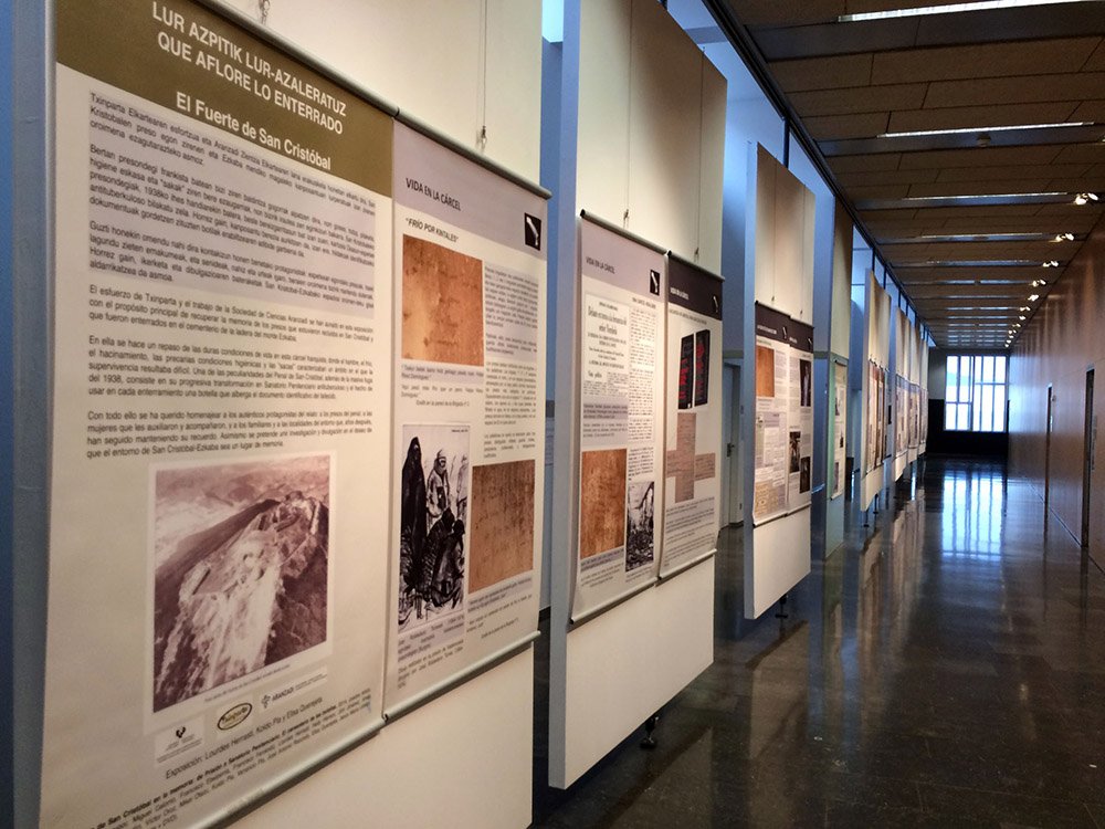 memoria-historica-mendillorri2 La exposición itinerante ‘Que aflore lo enterrado’ y la presentación del libro ‘Los fugados del fuerte Ezkaba’, la oferta para mañana en Civivox Mendillorri