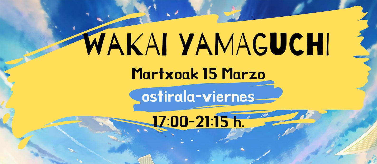 La Biblioteca Pública de Yamaguchi anima a participar este viernes en Wakai II, una tarde de actividades sobre la cultura japonesa