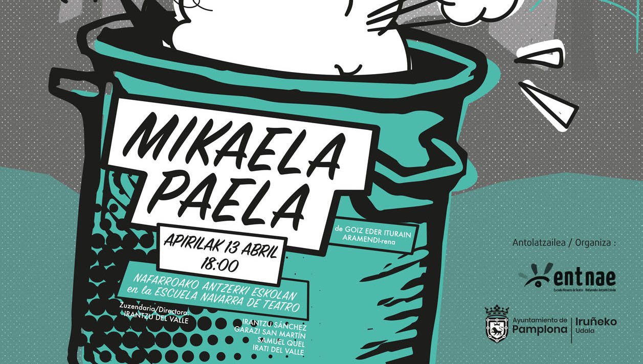 El mundo imaginario de ‘Mikaela Paela’ cobrará vida este sábado en la Escuela Navarra de Teatro