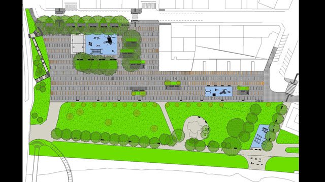El Ayuntamiento comenzará a impulsar el nuevo desarrollo urbanístico de San Jorge, que creará una gran plaza de más de 5.000 m2 y un bulevar, antes de que acabe el año