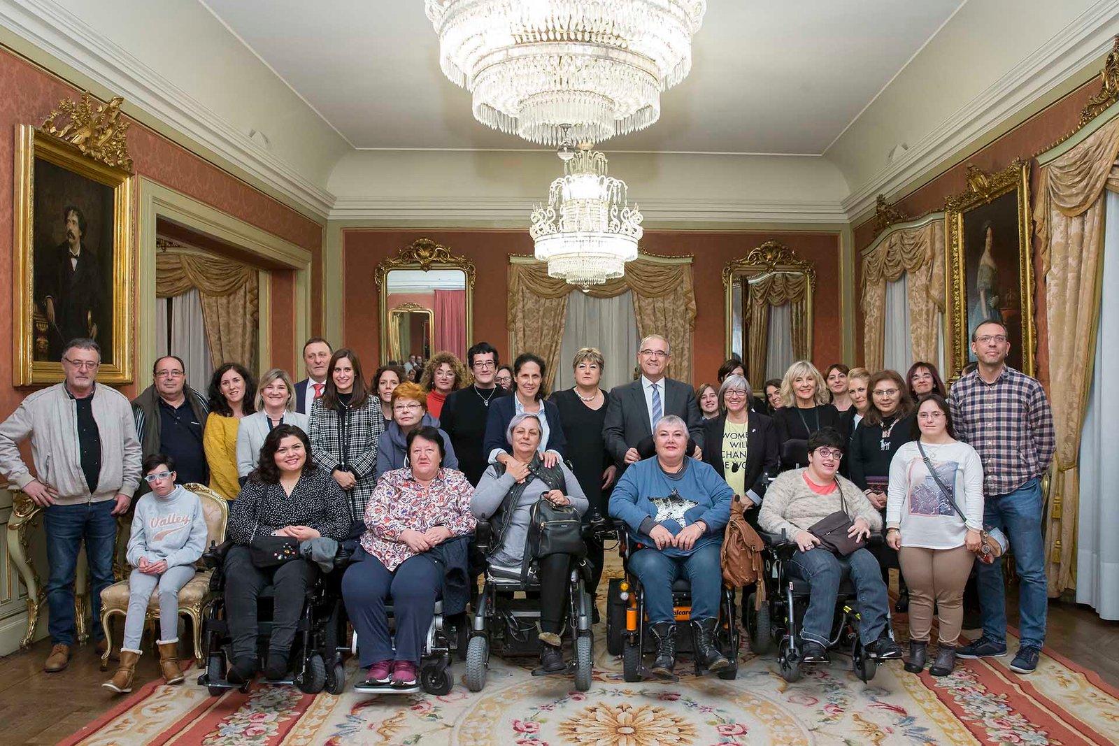 El Ayuntamiento recibe a las personas que van a participar este jueves y viernes en el III Foro Social de Mujeres y Niñas con Discapacidad