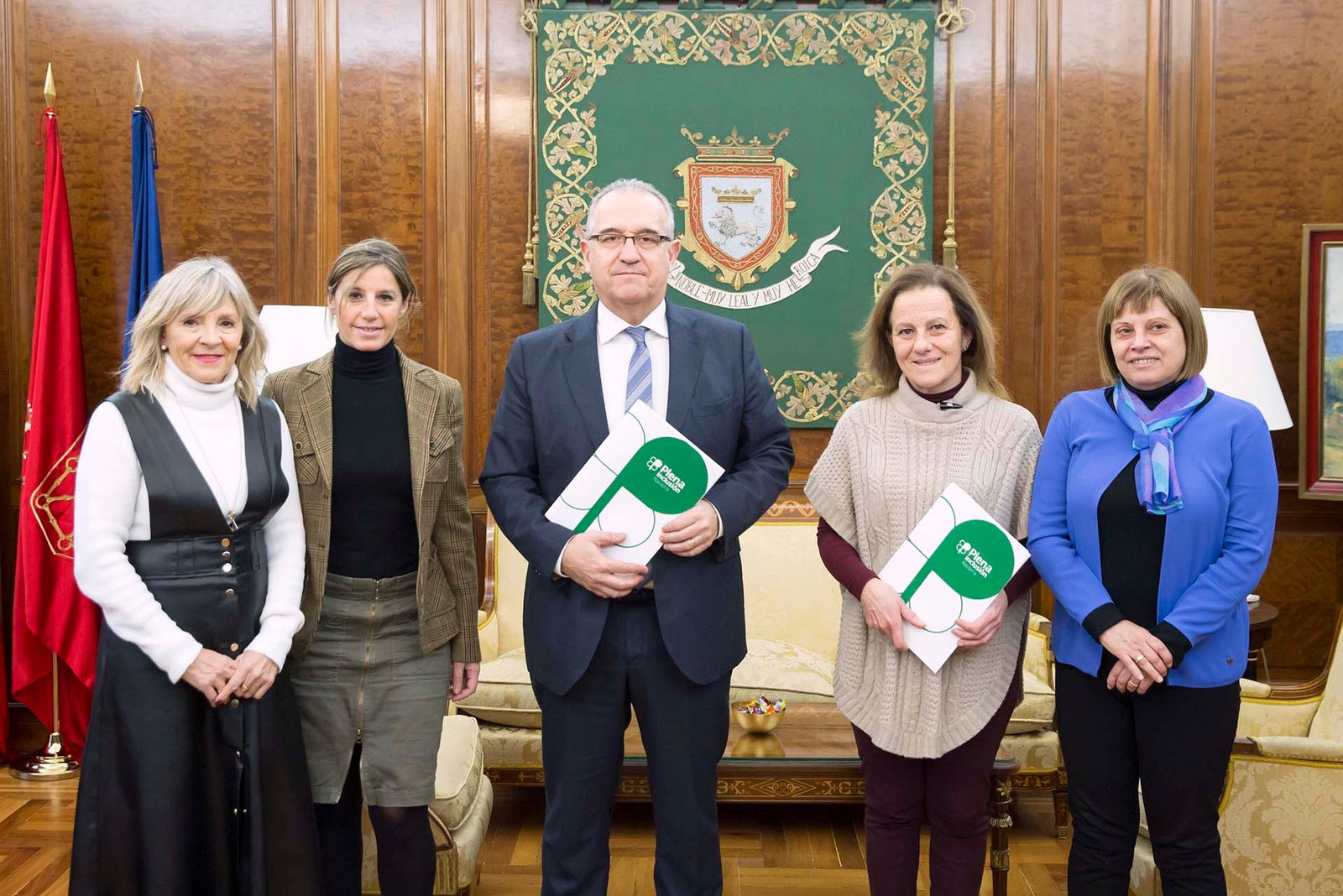 El alcalde se reúne con Plena Inclusión, la Federación de Entidades en Favor de Personas con Discapacidad Intelectual o del Desarrollo y sus Familias