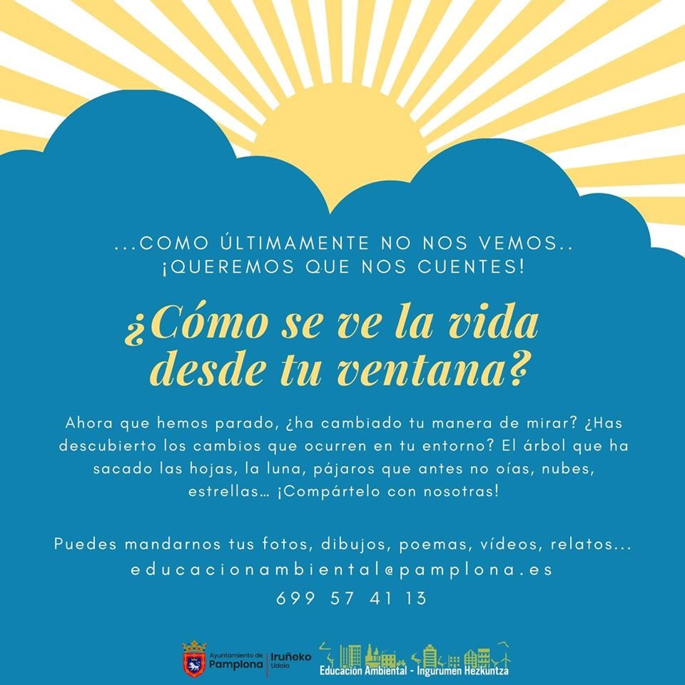 El Ayuntamiento elabora actividades on-line sobre educación ambiental adaptadas al alumnado de cada ciclo escolar desde Educación Infantil hasta Bachiller