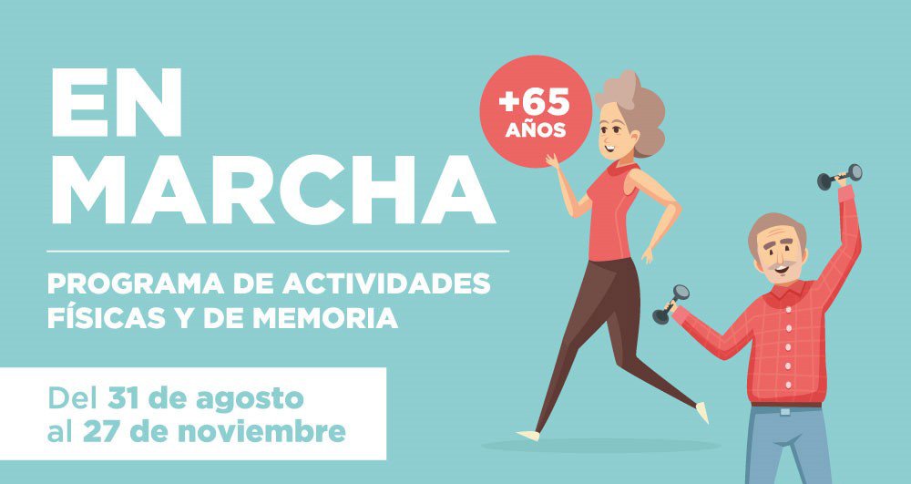 El Ayuntamiento pone ‘En marcha’ un nuevo programa de actividades físicas y de memoria para personas mayores de 65 años de Pamplona