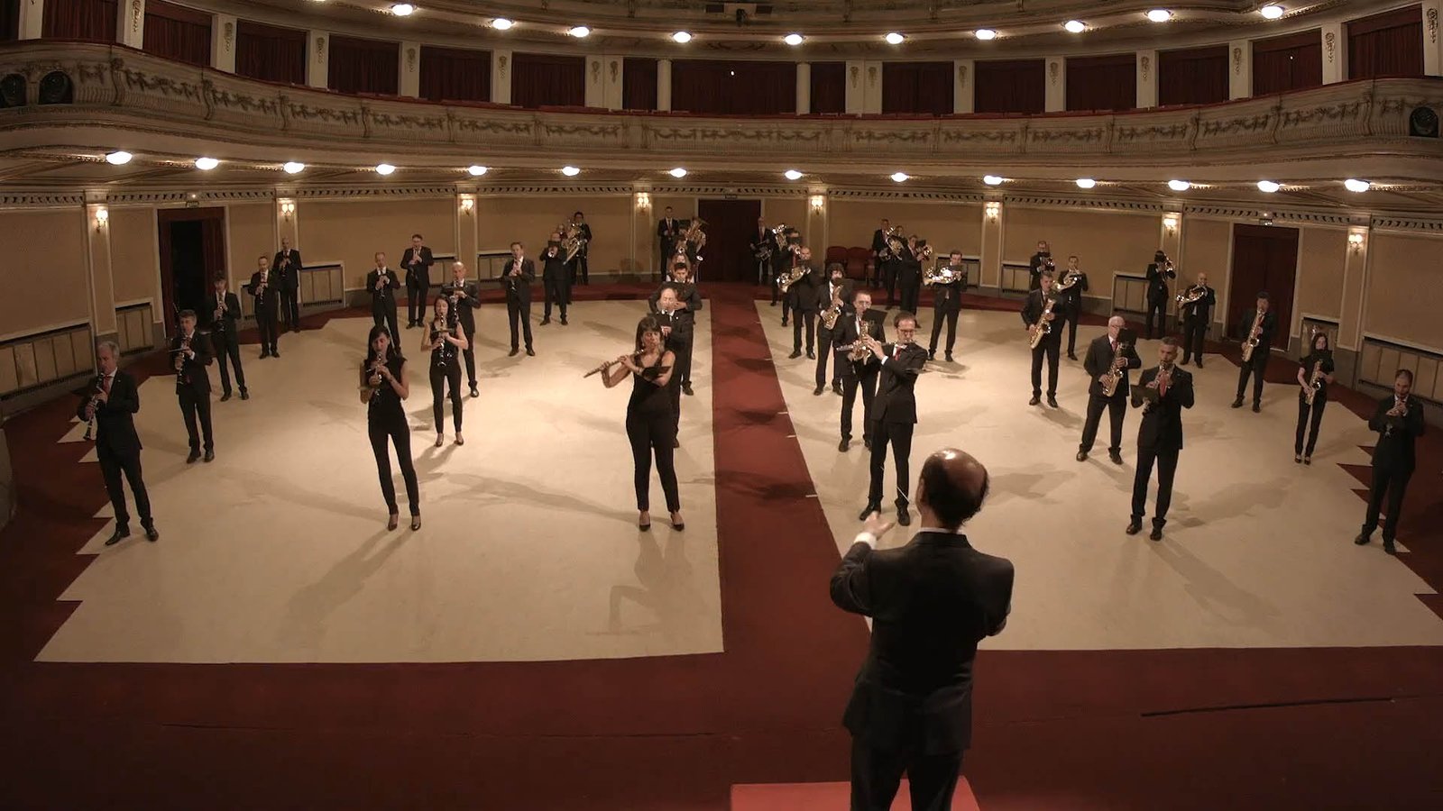 La Banda de Música La Pamplonesa y el Teatro Gayarre se unen en la evocación virtual de los Sanfermines con tres canciones representativas de las fiestas