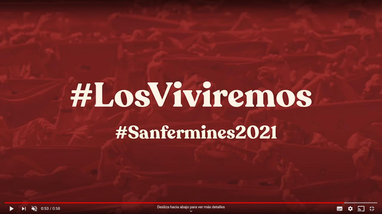Un recorrido por el mundo a través de 23 países nos recuerda que llegarán los Sanfermines en 2021 y que #LosViviremos