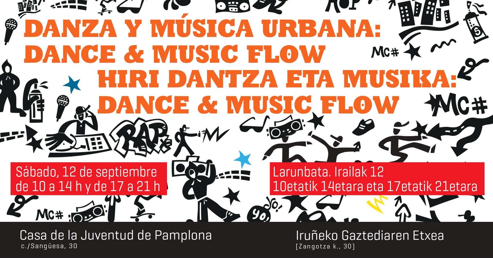 La Casa de la Juventud dedica el sábado a la danza y la música urbanas con una serie de workshops gratuitos a cargo de artistas conocidos del panorama nacional