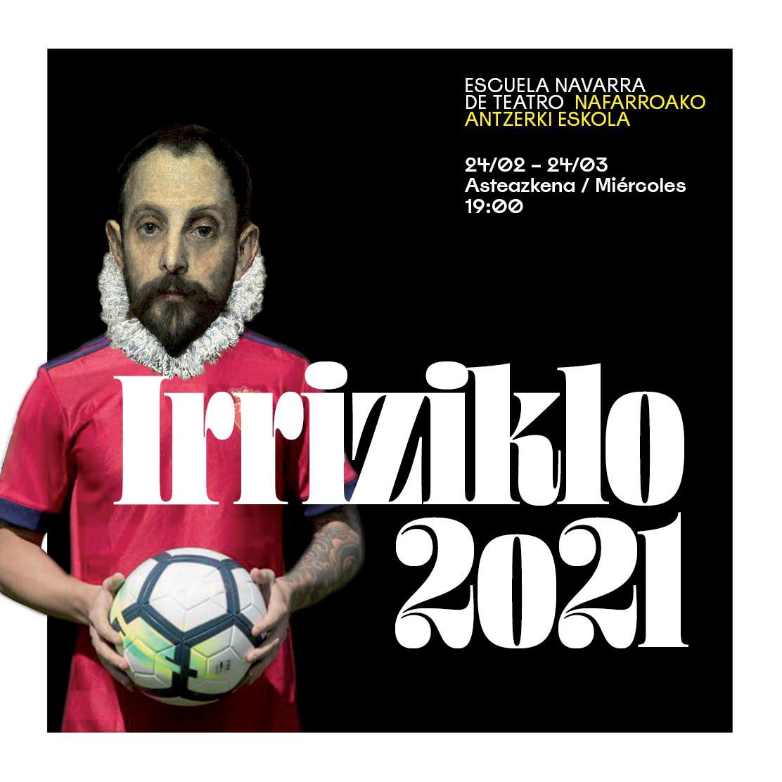 La semana que viene comenzará ‘Irriziklo’, un ciclo de teatro en pequeño formato y en euskera en la que colaboran cada año Ayuntamiento y Escuela Navarra de Teatro
