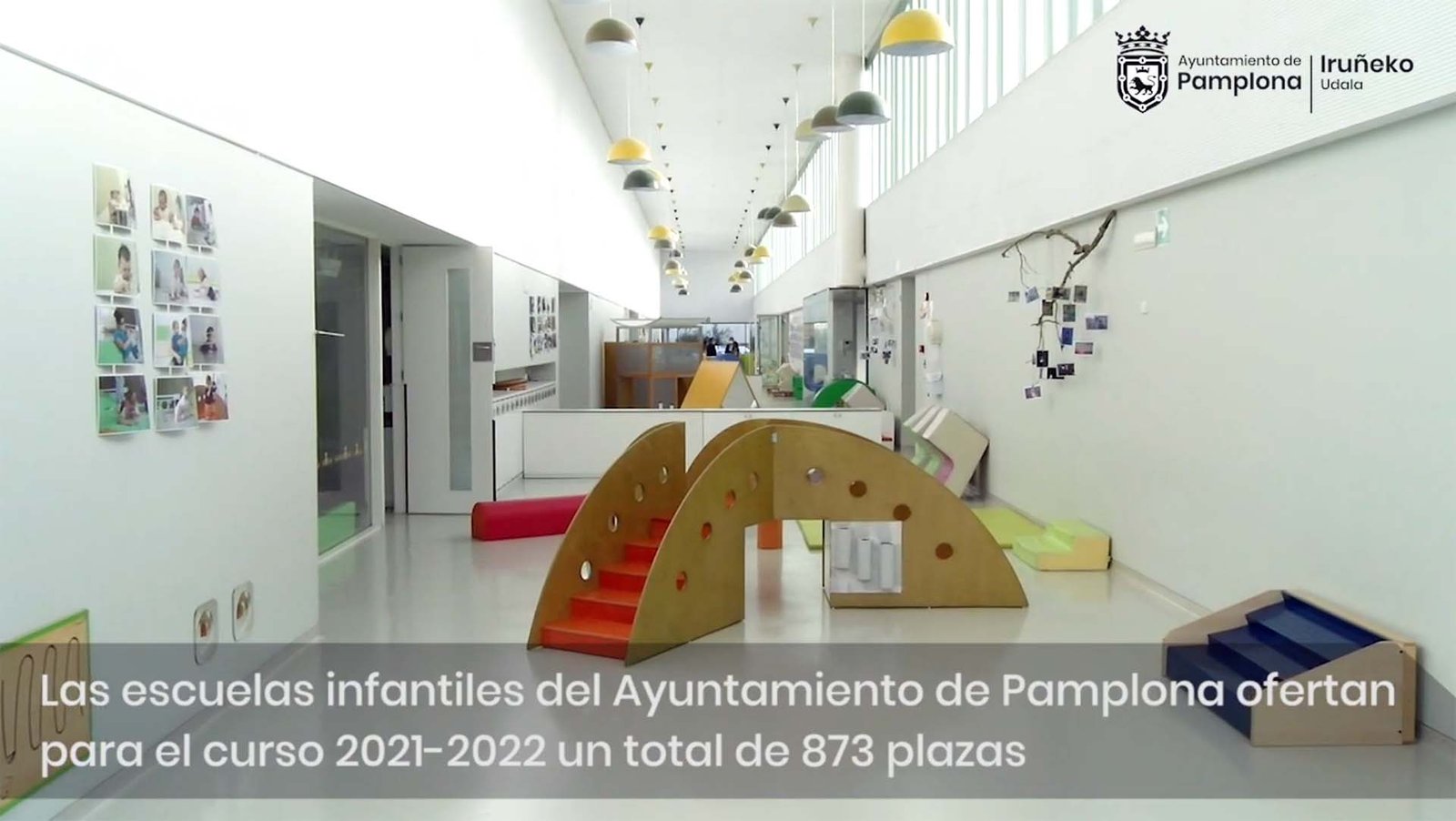 Las escuelas infantiles del Ayuntamiento de Pamplona ofertan para el curso 2021-2022 un total de 873 plazas de escolaridad gratuita y abren dos líneas de euskera con inglés