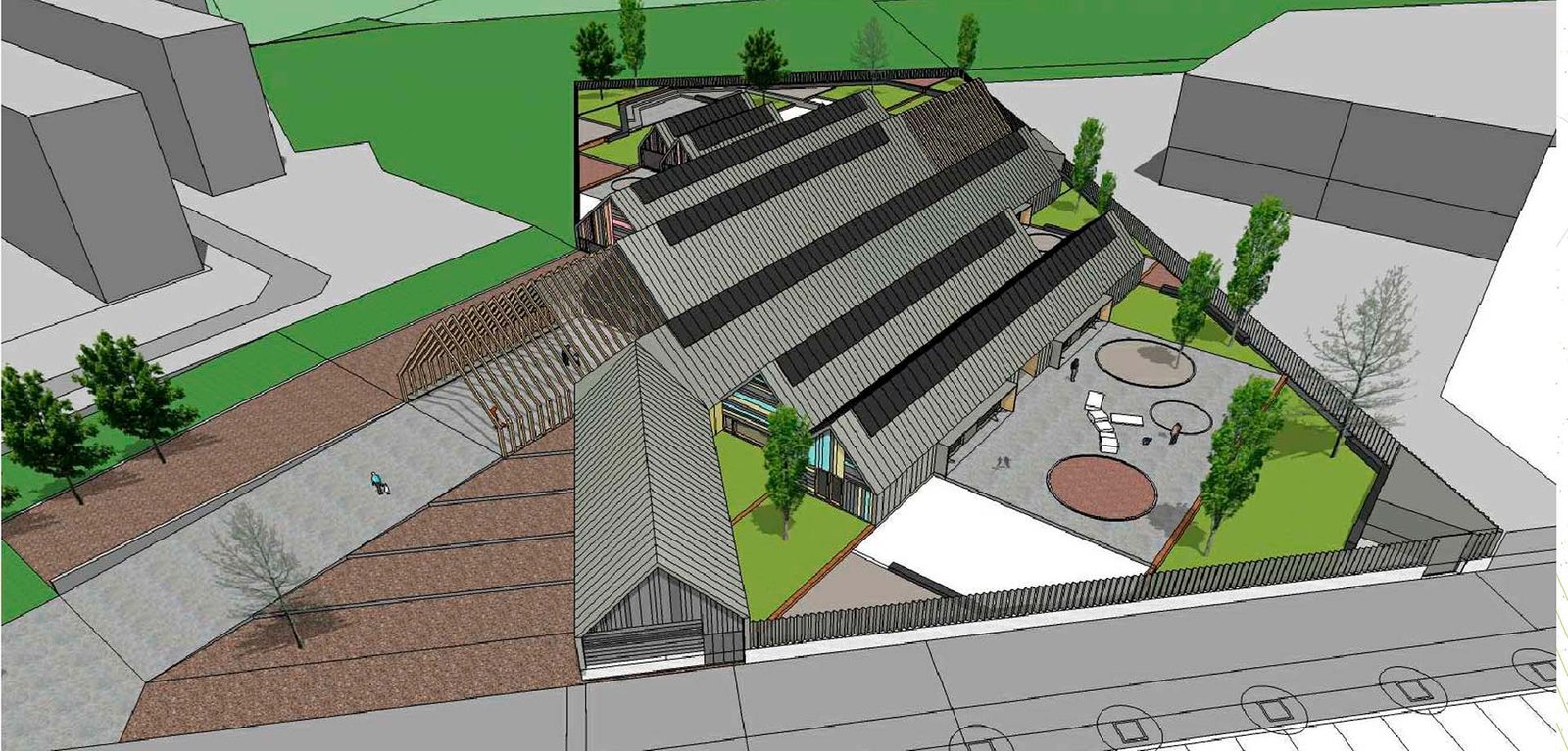 El Ayuntamiento invierte este año 3,4 millones de euros en las obras de la futura Escuela Infantil de Lezkairu, la remodelación de Mendebaldea y la adecuación de Goiz Eder