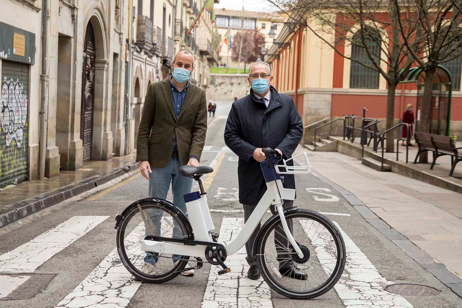  Pamplona contará en otoño con un sistema de bicicleta eléctrica pública con 42 puntos de estacionamiento y recarga repartidos por la ciudad