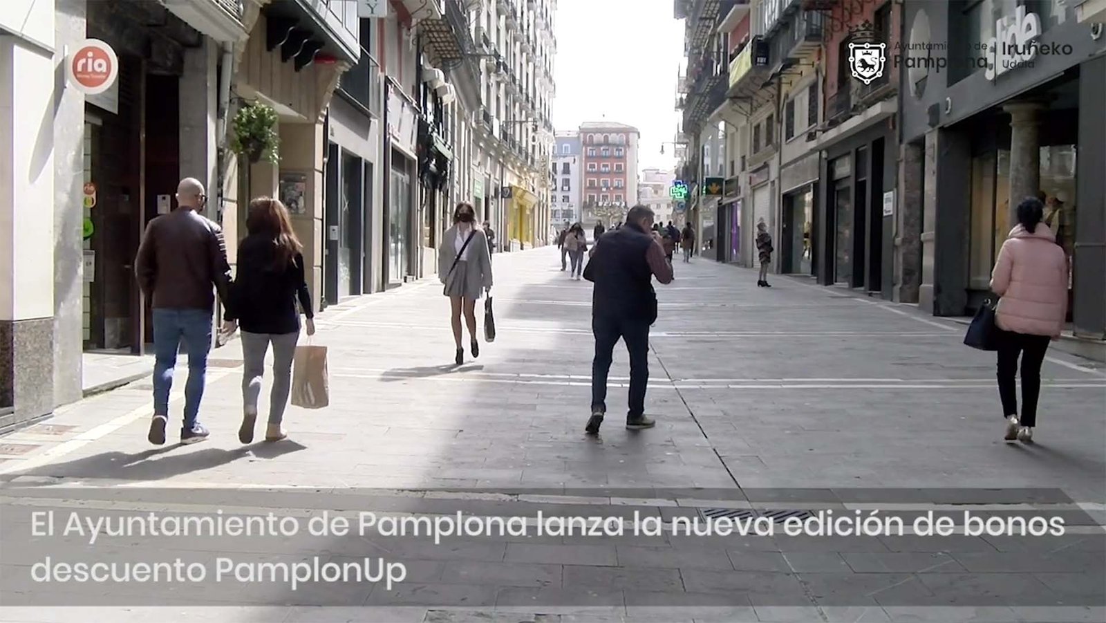 El Ayuntamiento de Pamplona lanza la nueva edición de bonos descuento PamplonUp con la apertura del plazo de adhesión de comercios y negocios de hostelería y servicios