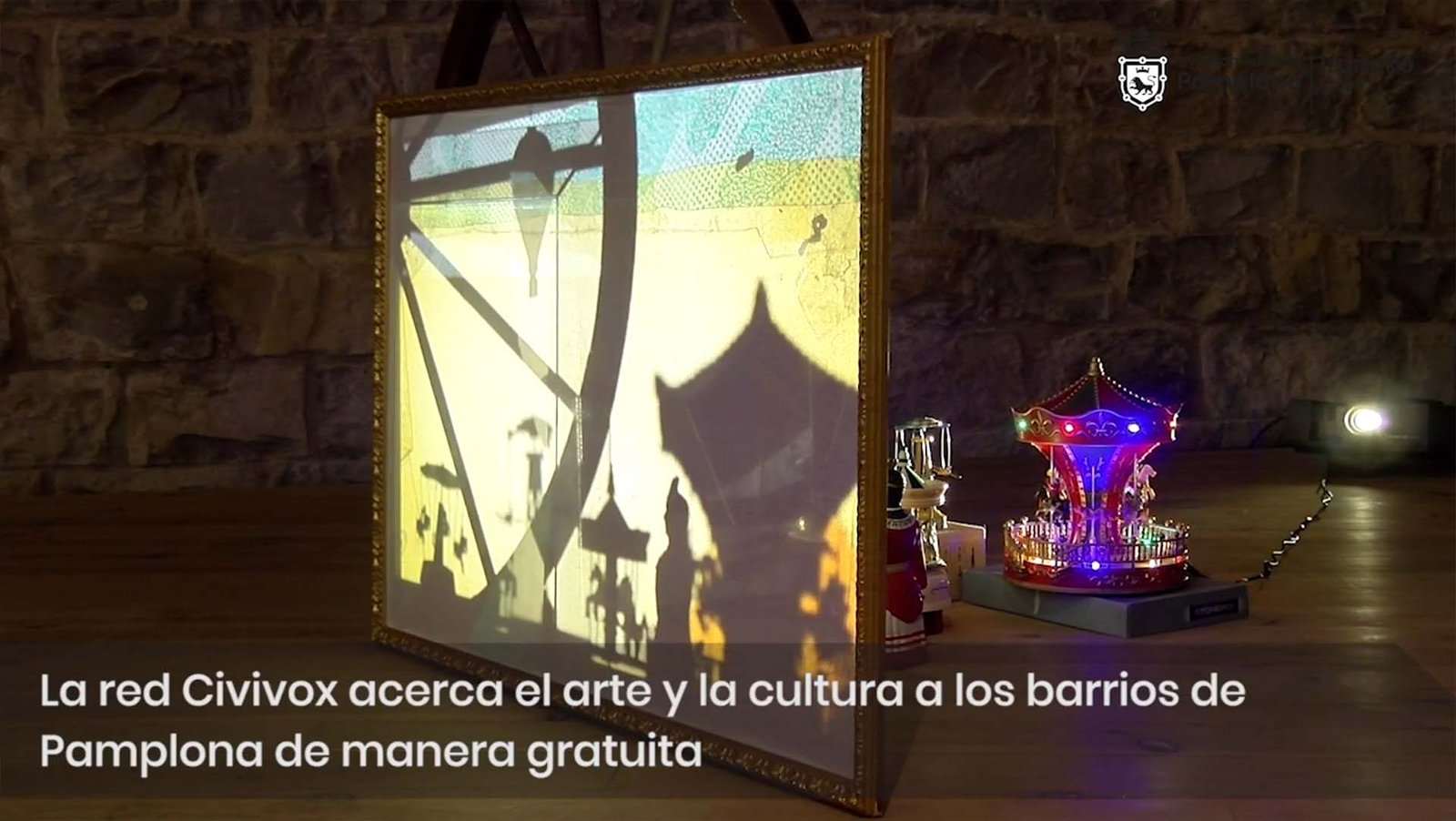 La red Civivox acerca el arte y la cultura a los barrios de Pamplona de manera gratuita a través de exposiciones periódicas en cada uno de sus centros