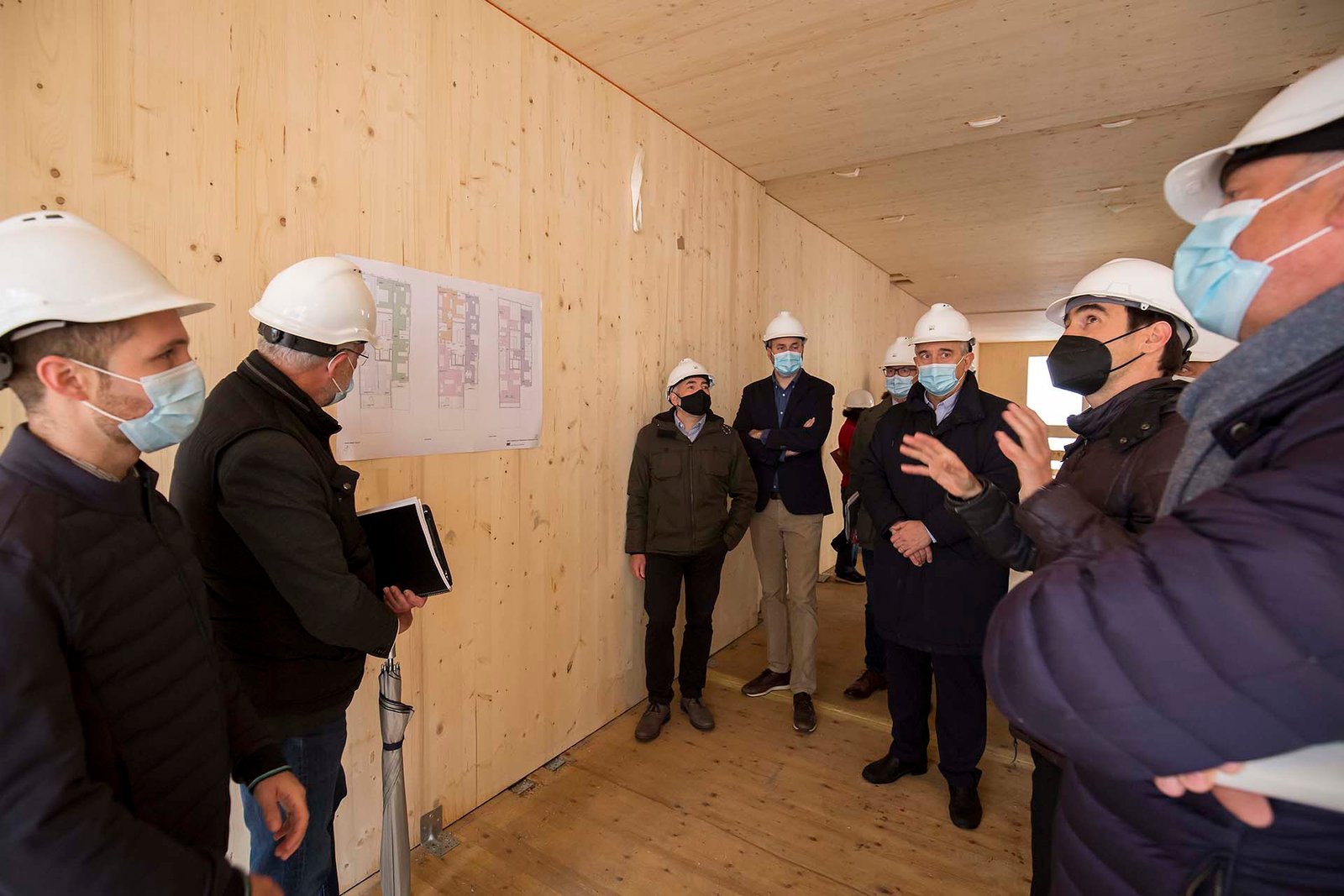 El Ayuntamiento de Pamplona entregará en el primer trimestre de 2022 las siete viviendas para realojos que promueve PCH en la calle Descalzos 33-35