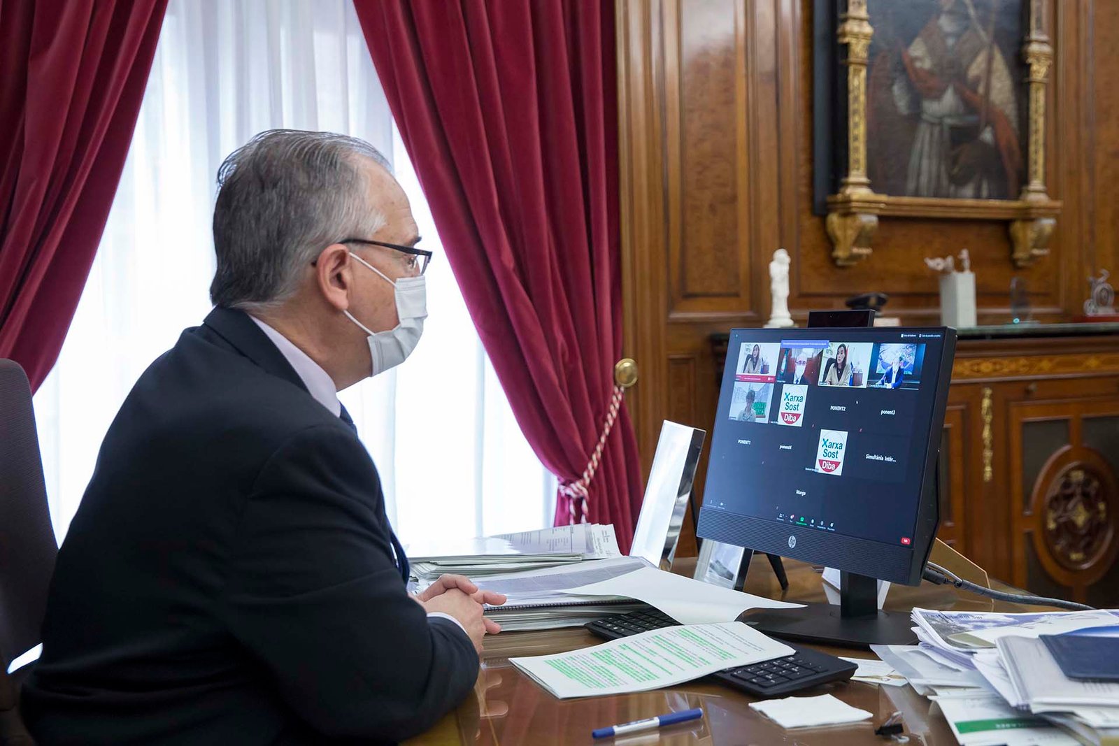 El alcalde Enrique Maya, ha participado hoy en el foro nacional ‘Reflexiones sobre el futuro de las entidades locales’ como ejemplo de ciudad verde