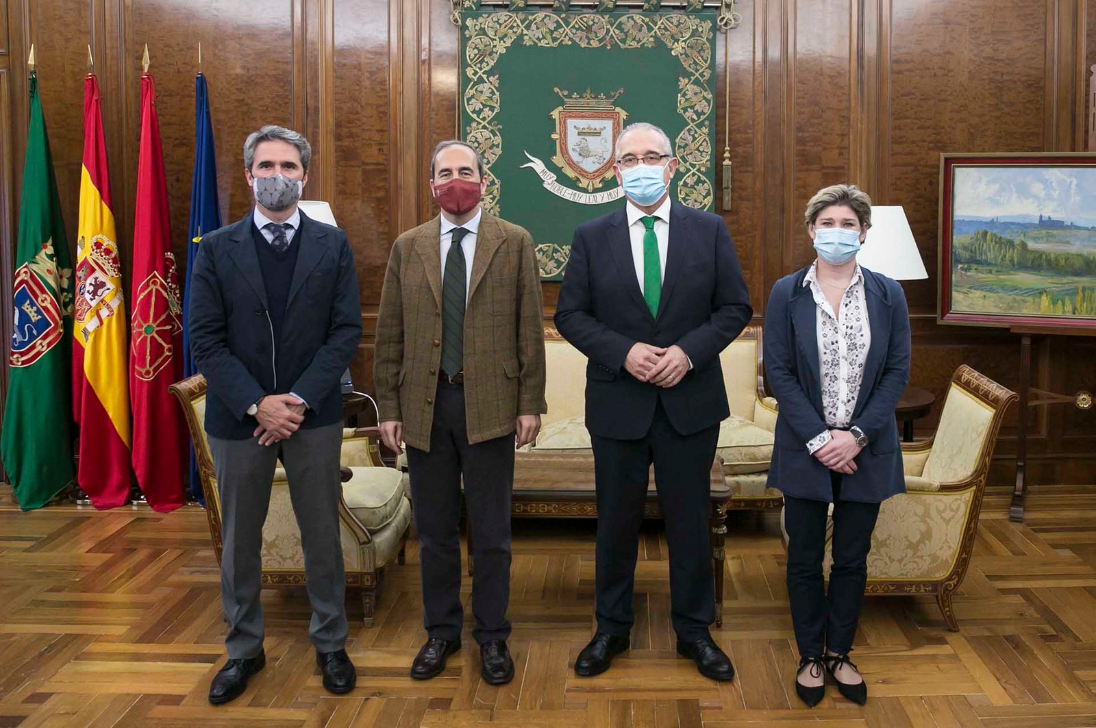 El Ayuntamiento de Pamplona y el Museo Universidad de Navarra firman un convenio de colaboración para fomentar la actividad cultural en la ciudad