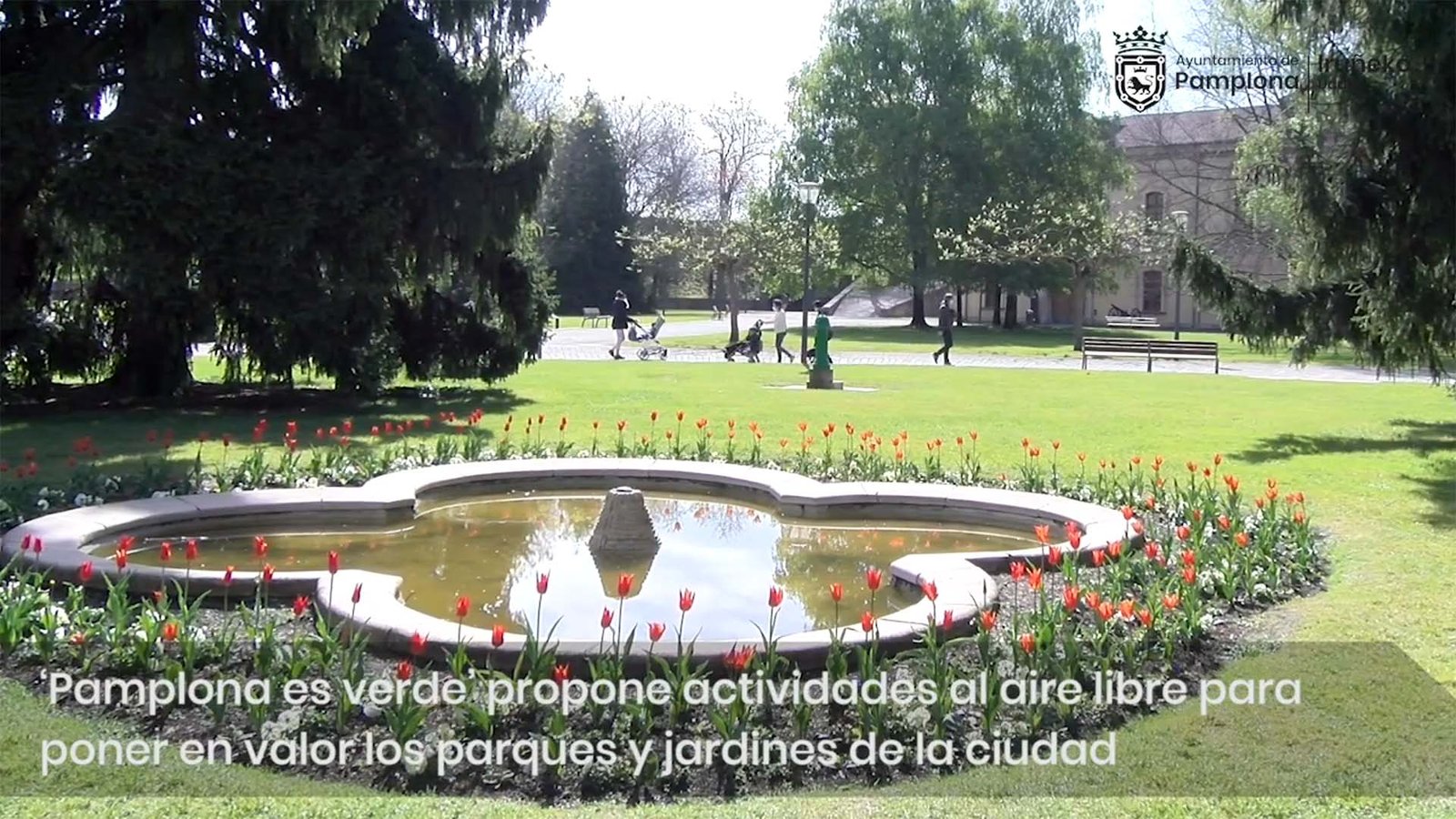‘Pamplona es verde’ propone esta primavera talleres, salidas o clases de gimnasia al aire libre para poner en valor los parques y jardines de la ciudad