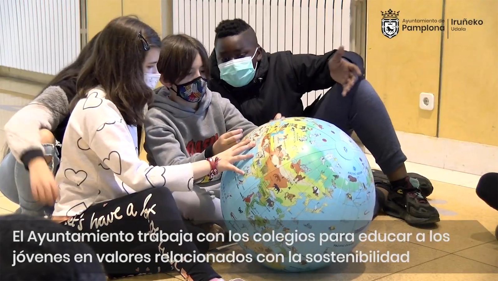 El Ayuntamiento de Pamplona trabaja con los centros escolares para educar en valores relacionados con la sostenibilidad