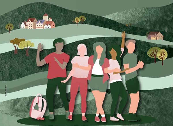 Pamplona coordina un proyecto europeo Erasmus+ en el que 25 jóvenes participarán en un campamento itinerante recorriendo varias etapas del Camino de Santiago