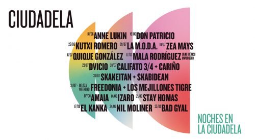 Agotadas en menos de 24 horas las entradas para los conciertos de Amaia Romero y La M.O.D.A., que tendrán lugar este verano en las ‘Noches en la Ciudadela’