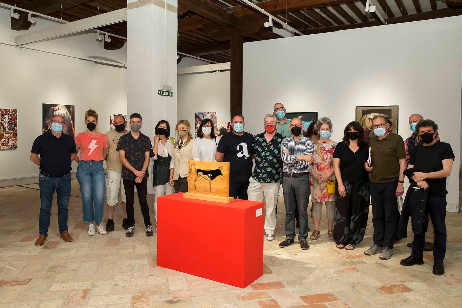 La Ciudadela se convierte en una gran sala expositiva sobre Sanfermines con piezas de la colección municipal, obras y carteles creados exprofeso y proyecciones