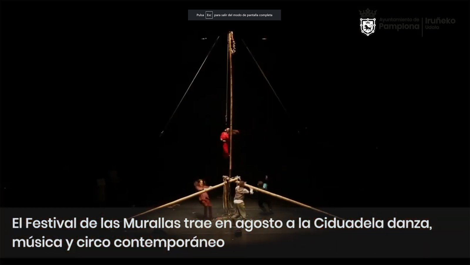 Circo contemporáneo, danza y música en la Ciudadela durante el mes de agosto con una nueva edición del Festival de las Murallas