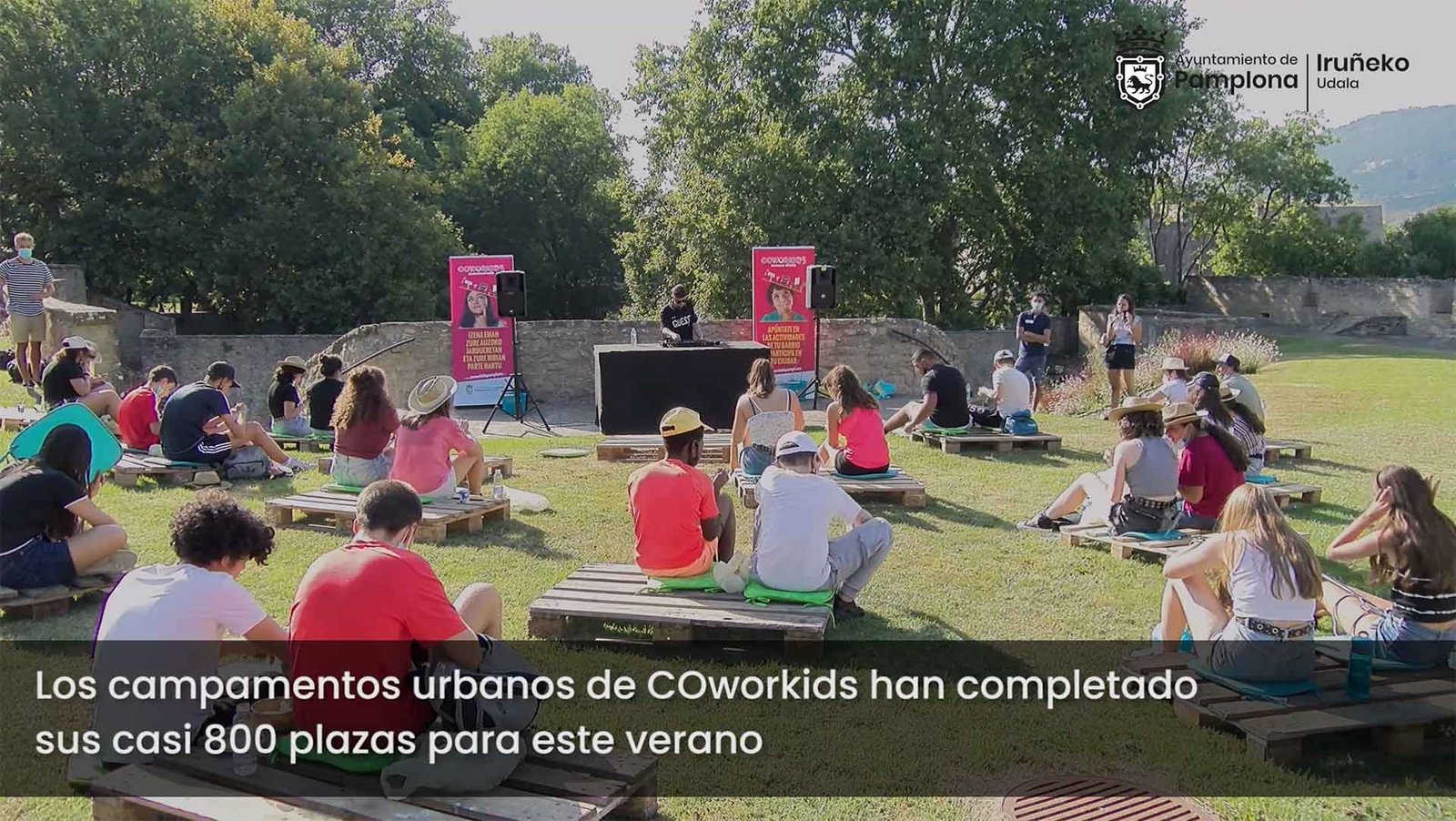 Cerca de 800 personas de 3 a 18 años participan este verano en los campamentos urbanos de COworkids que han completado sus plazas