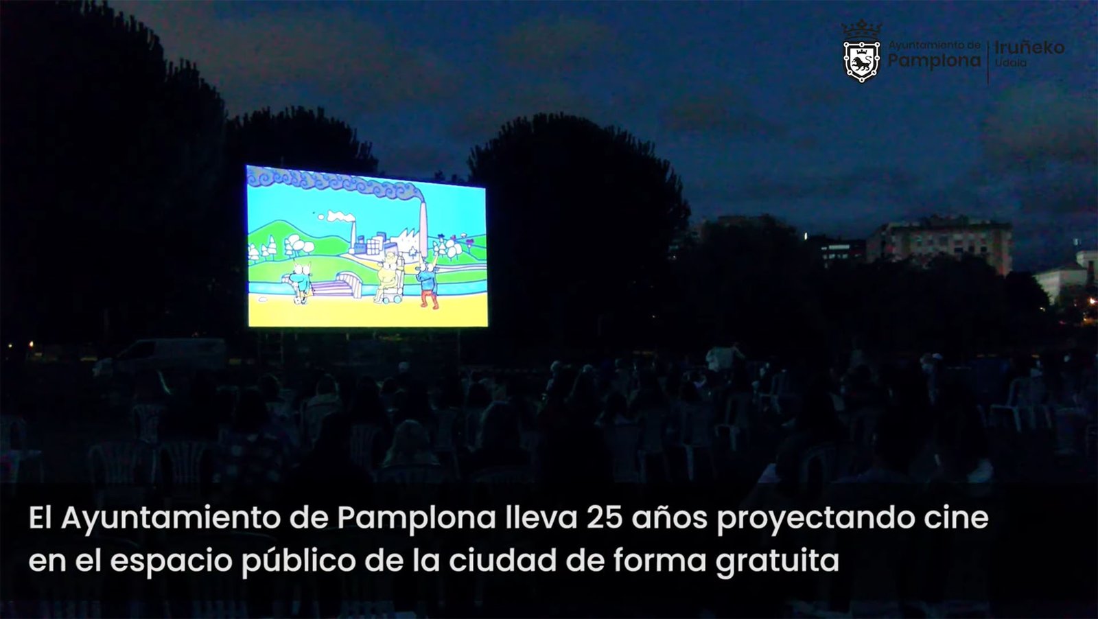 Casi 3.000 personas han asistido a las proyecciones cinematográficas de Noches de Cine durante este mes de agosto en diferentes parques y plazas de la ciudad
