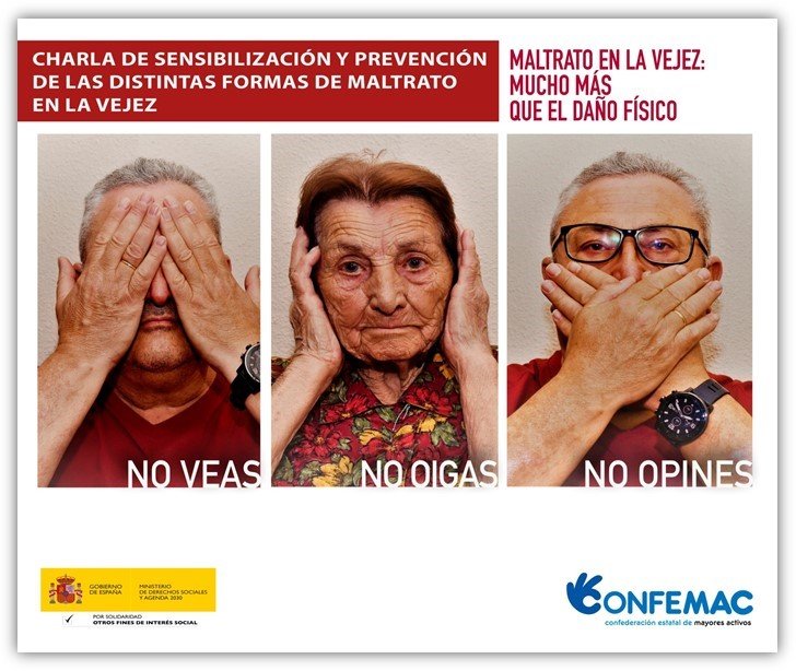 El Ayuntamiento organiza charlas en clubes y asociaciones de mayores para sensibilizar sobre el maltrato en la vejez