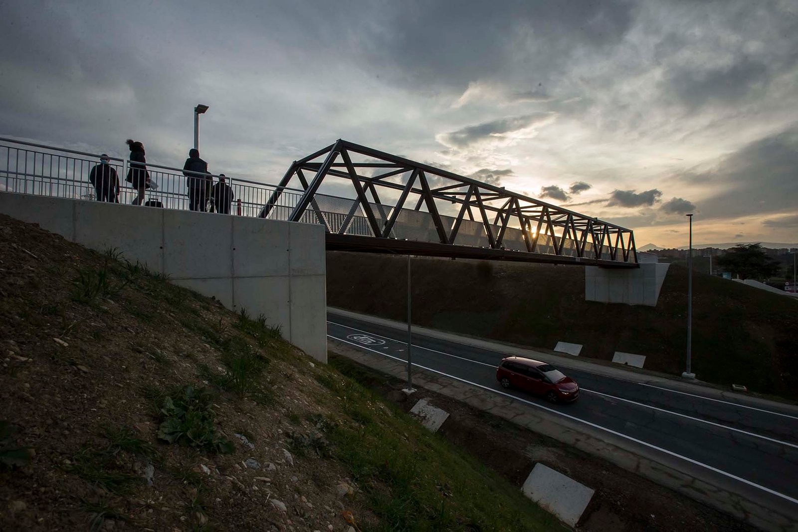 El Ayuntamiento completará la mejora peatonal y ciclista en la conexión Pamplona-Orcoyen (NA-700)