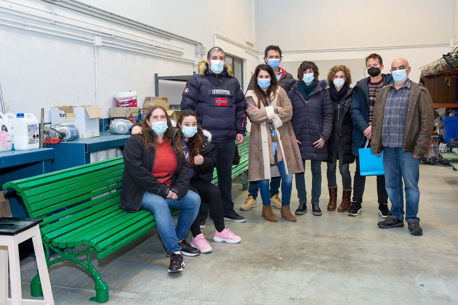 Concluye el programa que el Ayuntamiento Pamplona, en colaboración con Elkarkide, ha desarrollado para la contratación de ocho personas desempleadas con trastorno mental