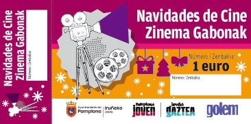 El martes 14 de diciembre comenzarán a repartirse los 1.200 vales de cine a 1 euro de la campaña de Navidad de la Casa de la Juventud
