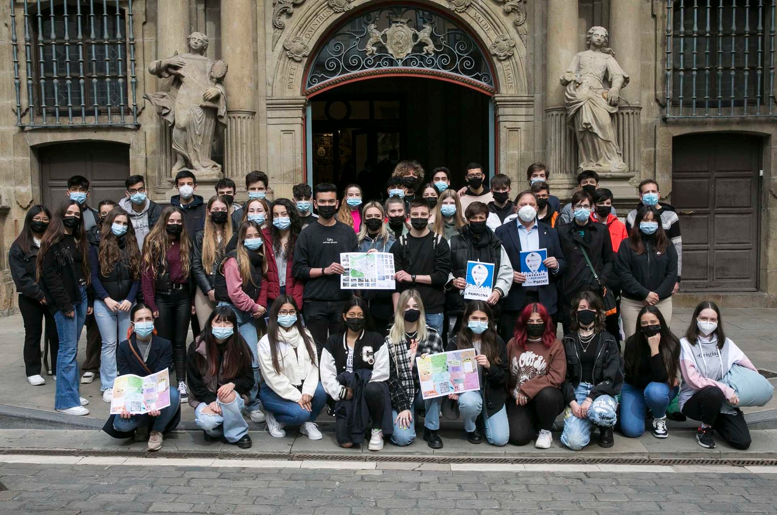 ‘Pamplodcast’, itinerarios audioguiados por la ciudad, gracias a un proyecto de aprendizaje – servicio ideado por alumnado y profesorado del IES Navarra Villoslada