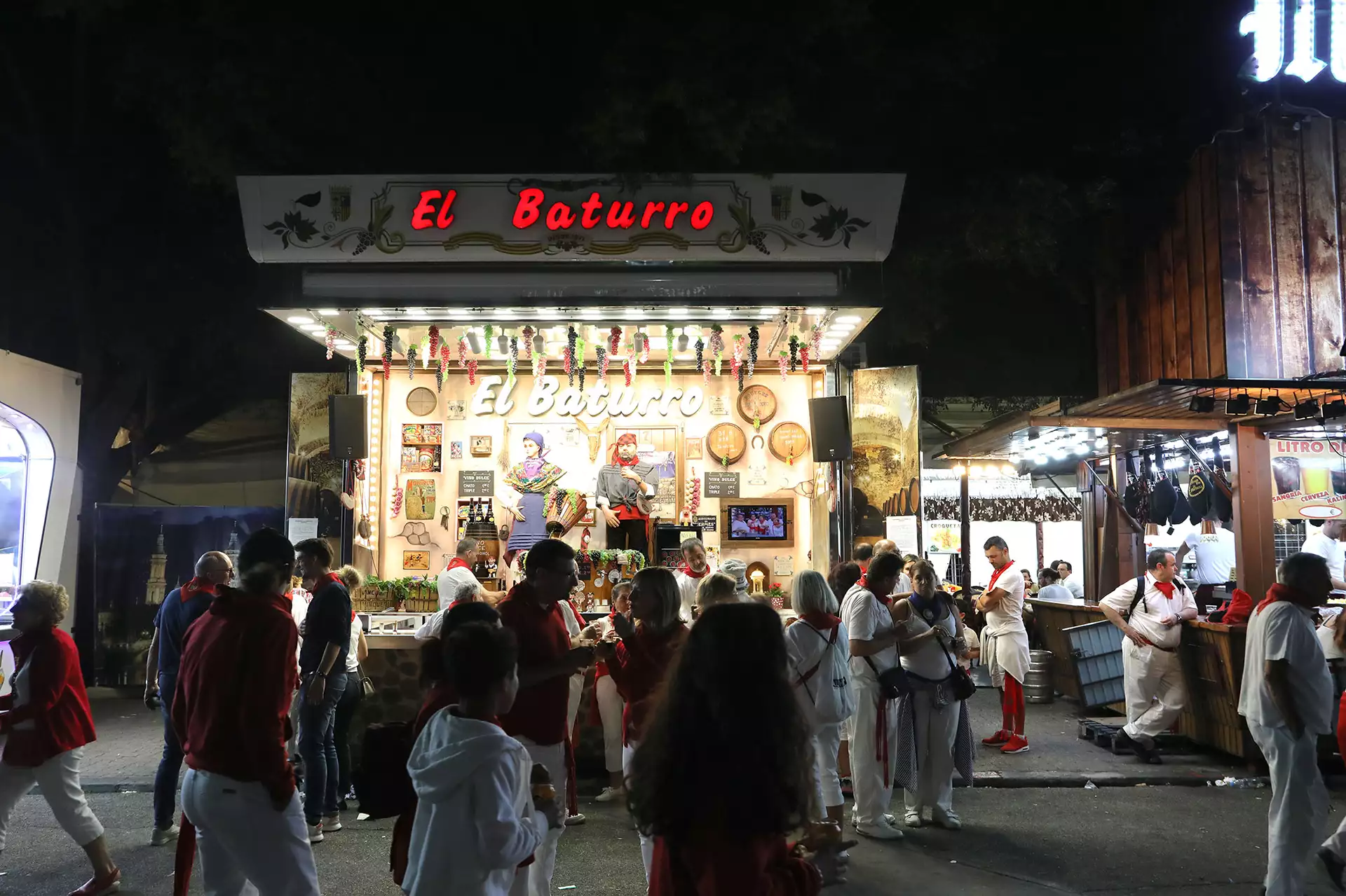 El Ayuntamiento concederá 137 licencias para puestos de venta fija en Taconera y Recoletas y 10 más para atracciones de hostelería en Antoniutti durante Sanfermines