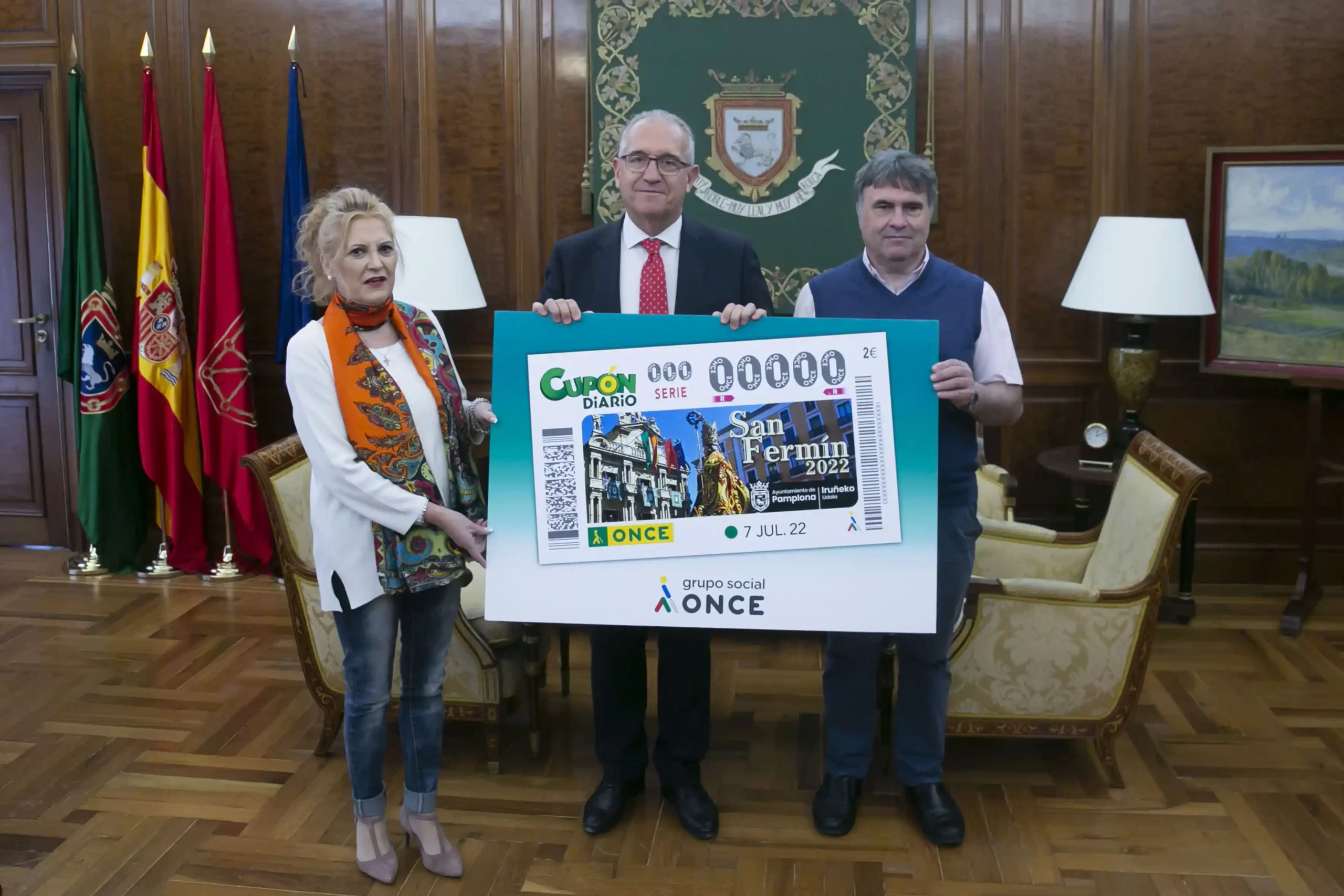 San Fermín 2022 también se celebra en los cupones de la ONCE