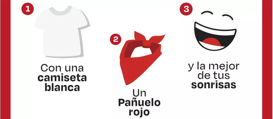 Las calles de la ciudad se vestirán durante los Sanfermines con las caras de los pamploneses y pamplonesas