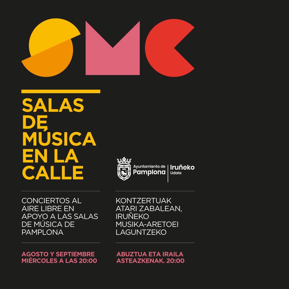 Nueve conciertos conforman este verano el ciclo de Salas de Música en la Calle, que comienza este miércoles con Micky & The Buzz en el fortín de San Bartolomé