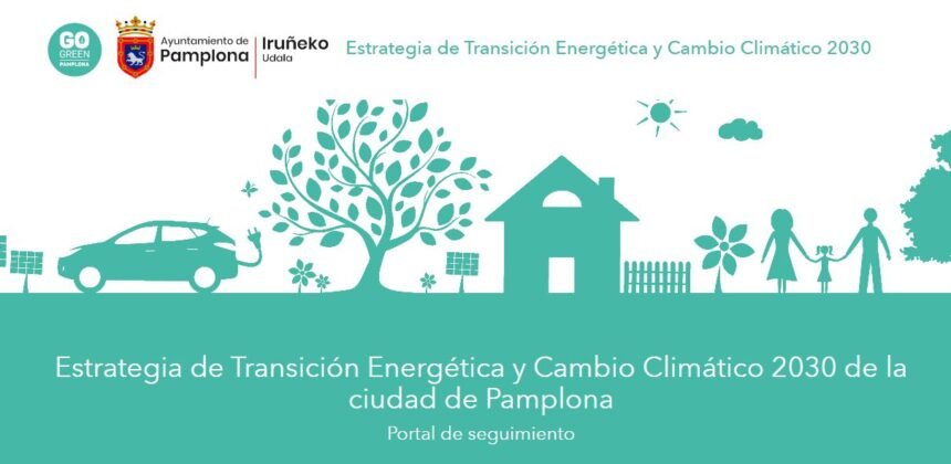 Una nueva plataforma digital permitirá a la ciudadanía de Pamplona conocer la evolución de la demanda de energía y la implantación de la Estrategia de Transición Energética