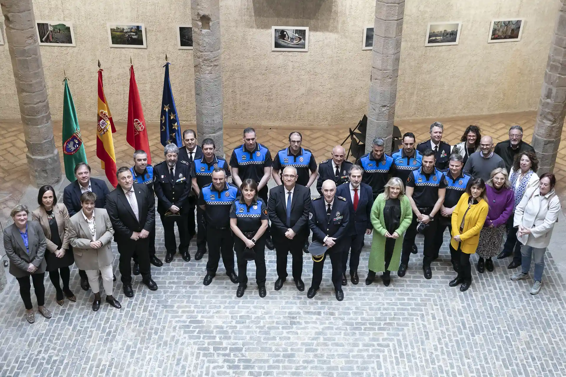 La Policía Municipal de Pamplona cuenta con diez nuevos subinspectores que han tomado posesión de su cargo esta mañana en Condestable