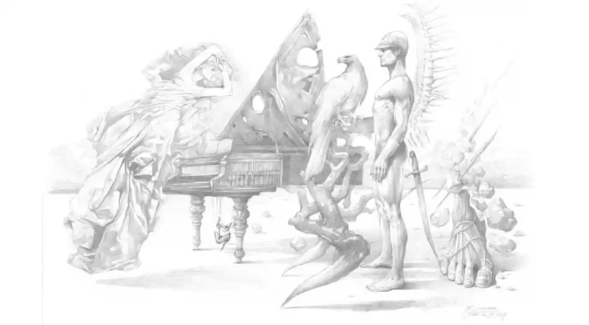 Siudmak-1320x729 El Polvorín de la Ciudadela acoge una muestra de 25 dibujos de Wojciech Siudmak, reconocido creador polaco exponente de realismo fantástico