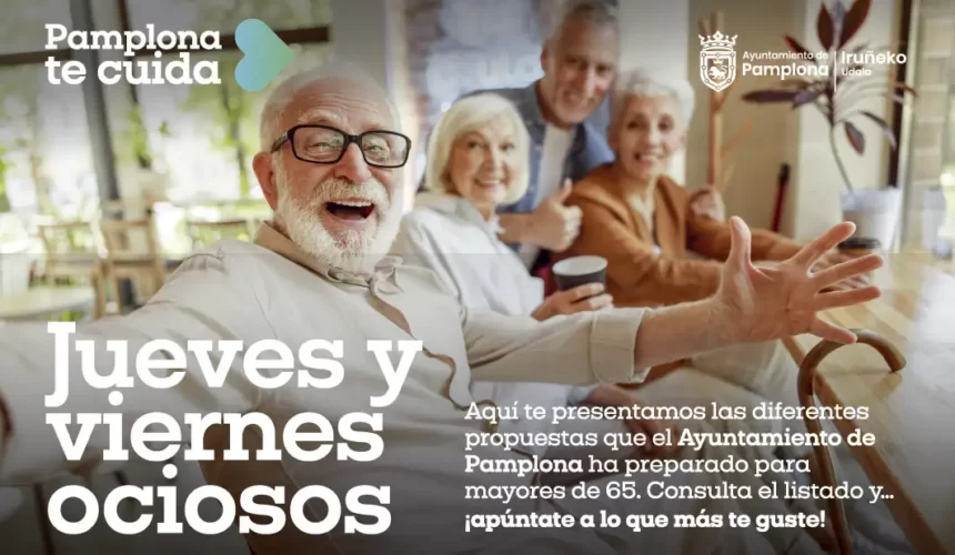 Abierta la inscripción para las nuevas actividades de los ‘Jueves y viernes ociosos’ para mayores de 65 años
