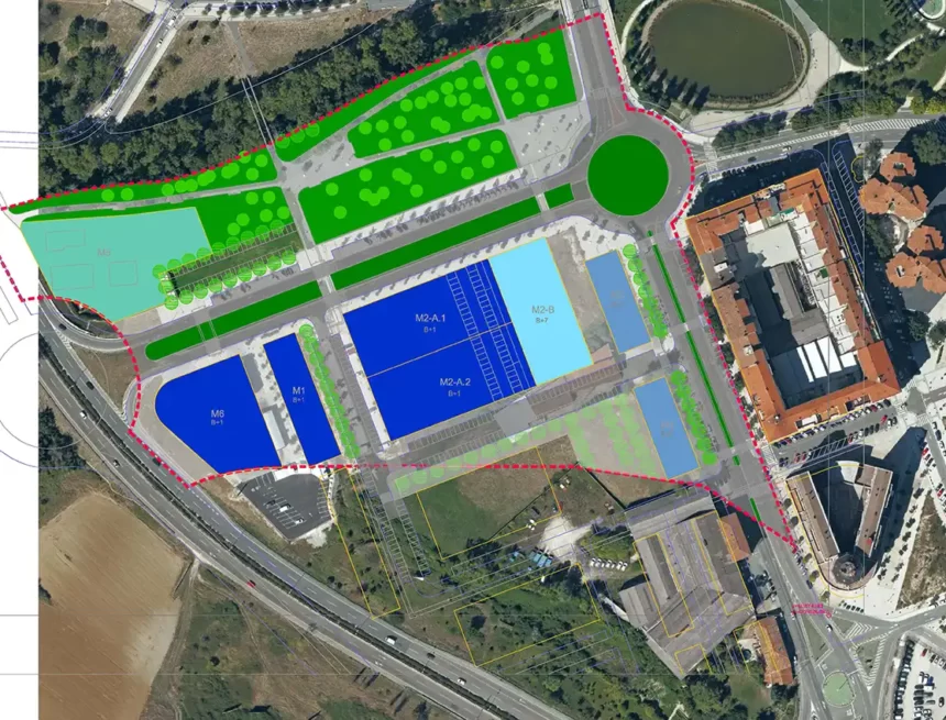 Gerencia de Urbanismo trata el miércoles la subasta pública de dos parcelas, una comercial y otra de oficinas, en el nuevo desarrollo urbanístico de la avenida de Zaragoza