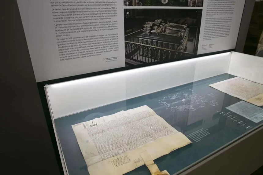 Pamplona organiza visitas guiadas a la exposición del Privilegio de la Unión ‘A vida de paz et concordia’ para los fines de semana de octubre y noviembre